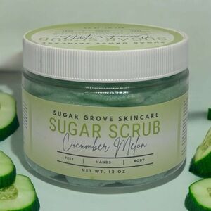 Sugar Grove 12 oz Cucumber Melon Foaming Sugar Scrub